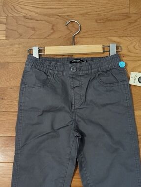 George Kids Gray Stretch Cotton Casual Pants